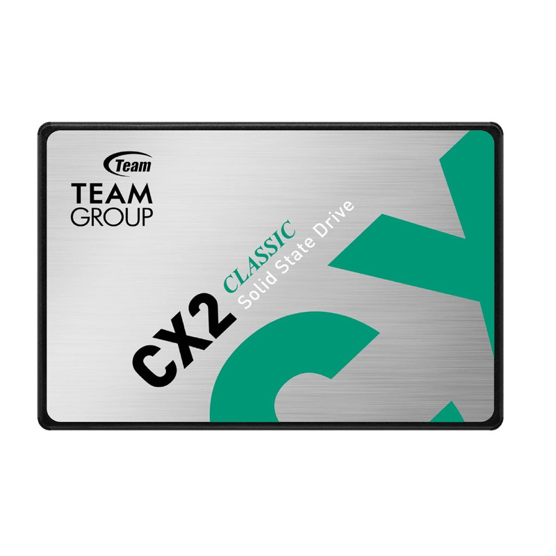 Team Group CX2 Classic 2TB 2.5" SATA III SSD - مساحة تخزين